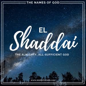 Jesus Image – El Shaddai
