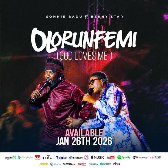 Sonnie Badu - Olorunfemi (God Loves Me)